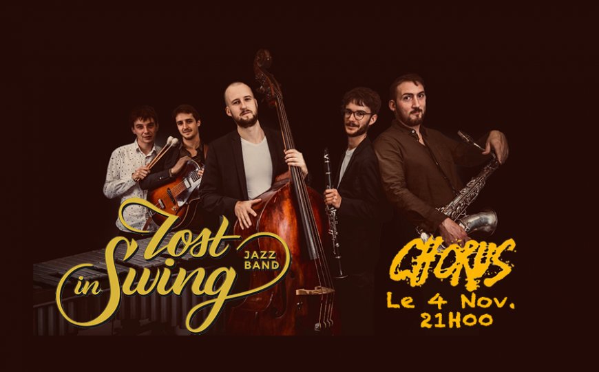 CHORUS-Lausanne - LOST IN SWING feat. Théo Chasson & William Jacquement le 4 Nov. à 21:00
